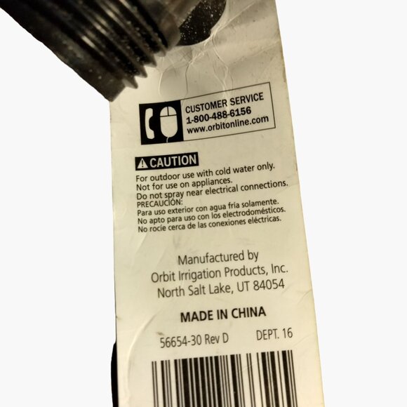 Orbitz Hose Y Connector Garden Hose Diverter 2 Way Splitter - Picture 9 of 9